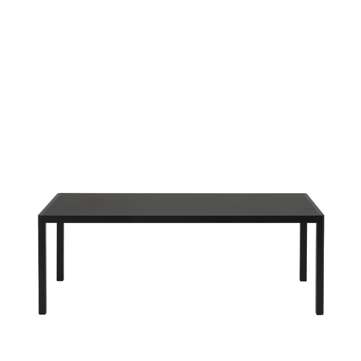 Workshop eettafel, Black linoleum-Black 200x92 cm Muuto