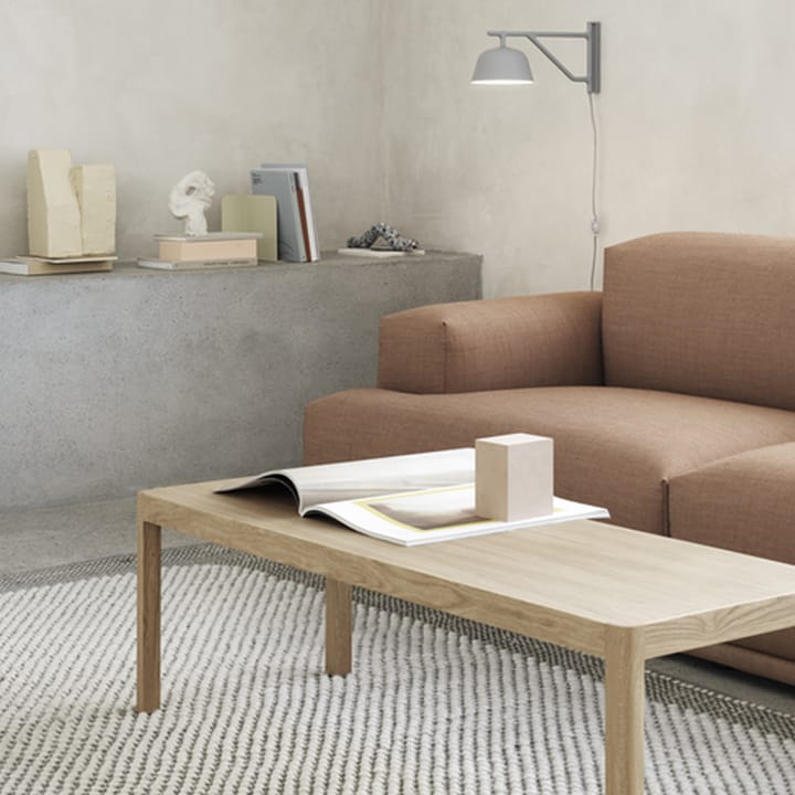 Workshop Salontafel, Black 86x86 cm Muuto
