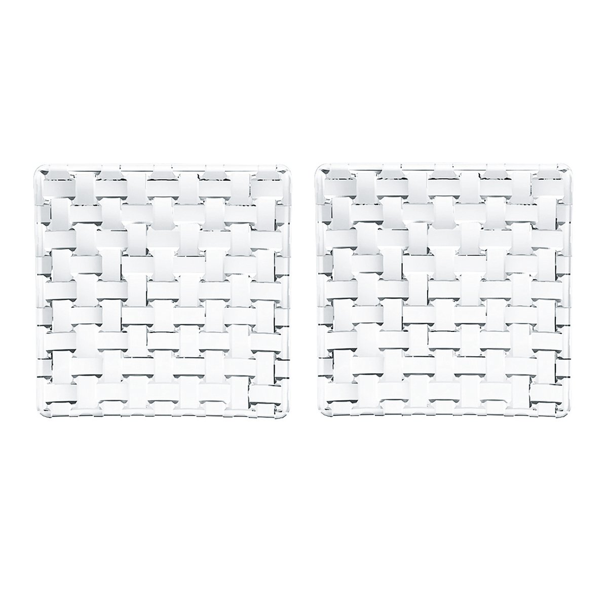 Nachtmann Bossa Nova bord 14 cm 2-pack Helder | Scandinavisch Interieur | Kleine borden | Transparant