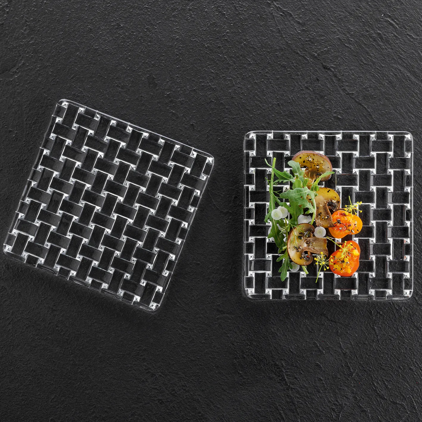 Bossa Nova bord 14 cm 2-pack, Helder Nachtmann