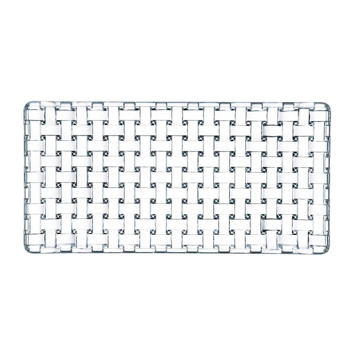 Nachtmann Bossa Nova bord 14x28 cm Helder | Scandinavisch Interieur | Dinerborden | Transparant