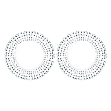 Bossa Nova bord 27 cm 2-pack - Helder - Nachtmann