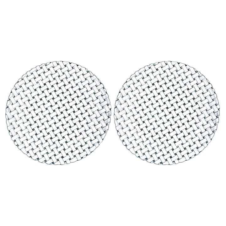 Bossa Nova bord 32 cm 2-pack - Helder - Nachtmann