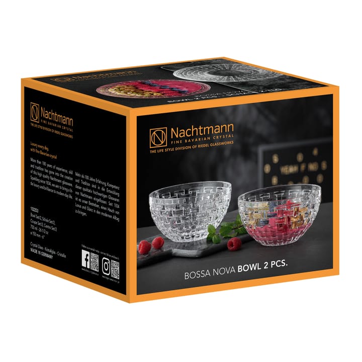 Bossa Nova kom 15 cm 2-pack, Helder Nachtmann