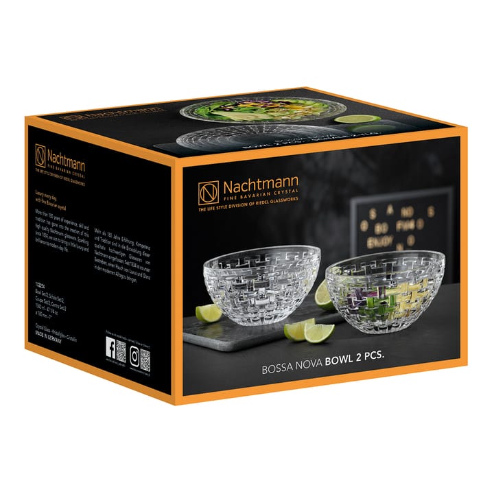 Bossa Nova kom 18 cm 2-pack, Helder Nachtmann
