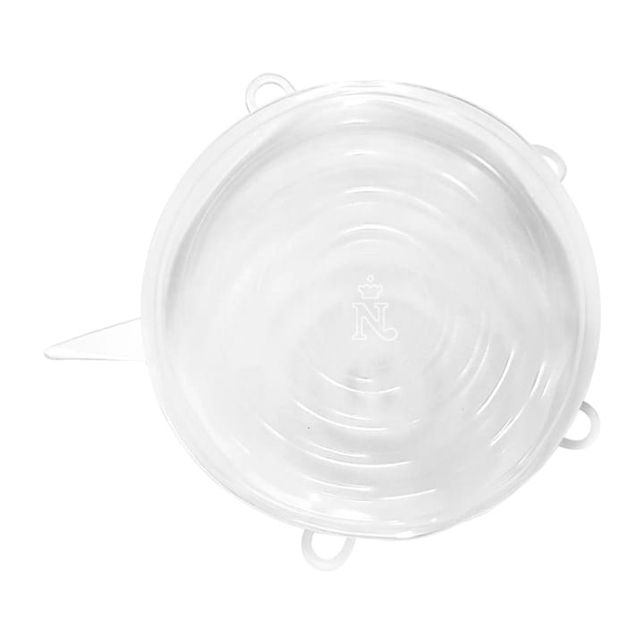 Bossa Nova kom met siliconedeksel Ø15 cm 2-pack, Transparant Nachtmann