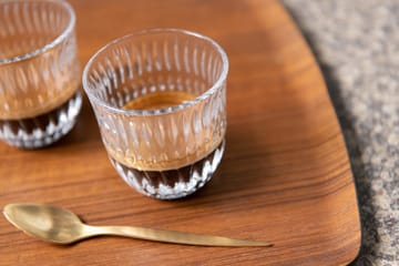 Ethno Barista Espressoglas 9 cl 2-pack - Clear - Nachtmann
