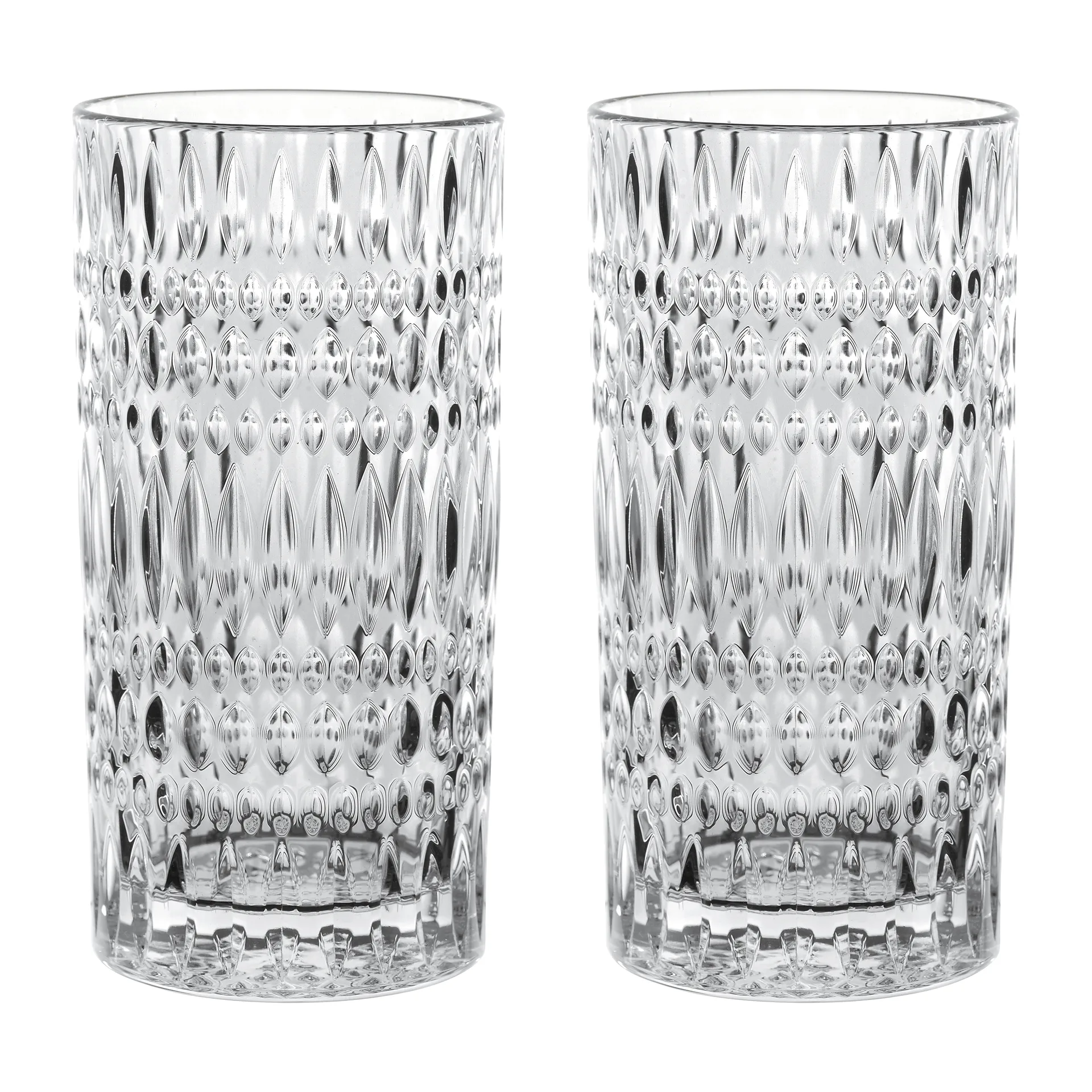 Ethno Barista Latteglas 43,4 cl 2-pack, Clear Nachtmann