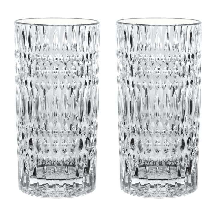 Ethno Barista Latteglas 43,4 cl 2-pack - Clear - Nachtmann