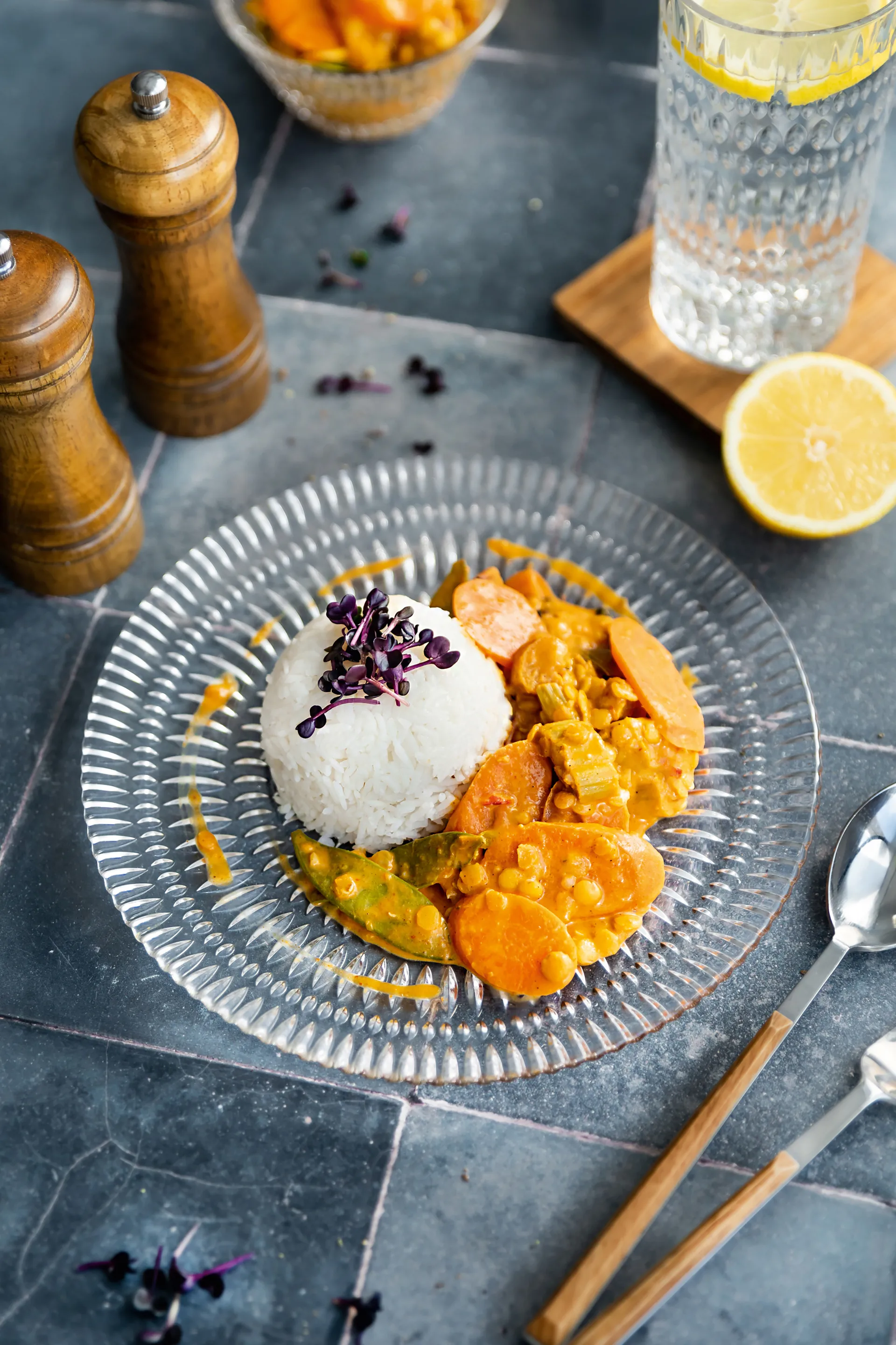 Ethno bord, 2-pack, kristalglas, Ø32 cm Nachtmann