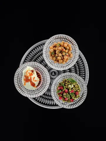 Ethno serveerset - Kristalglas, 4 delen - Nachtmann