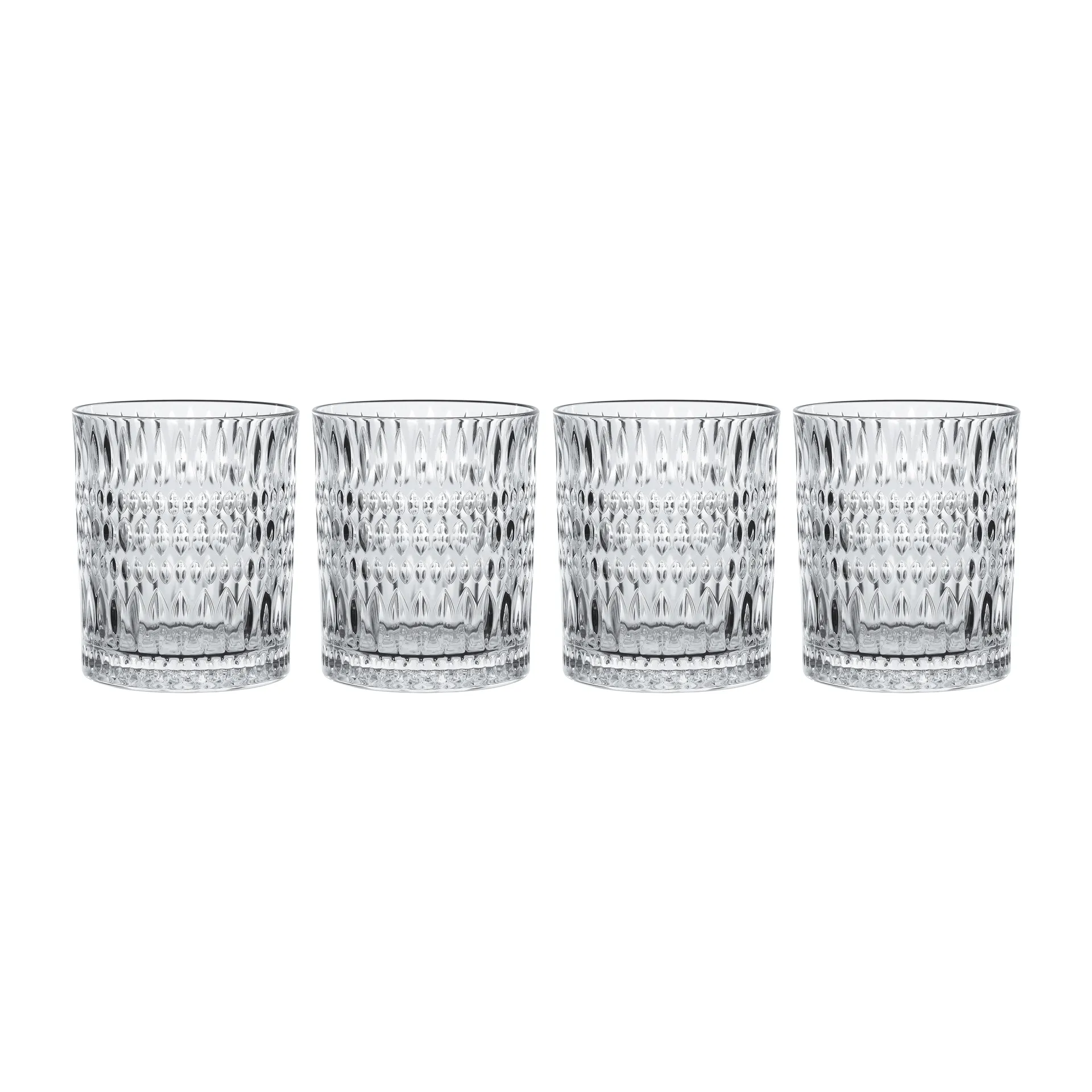 Ethno tumblerglas 29,4 cl 4-pack, Transparant Nachtmann