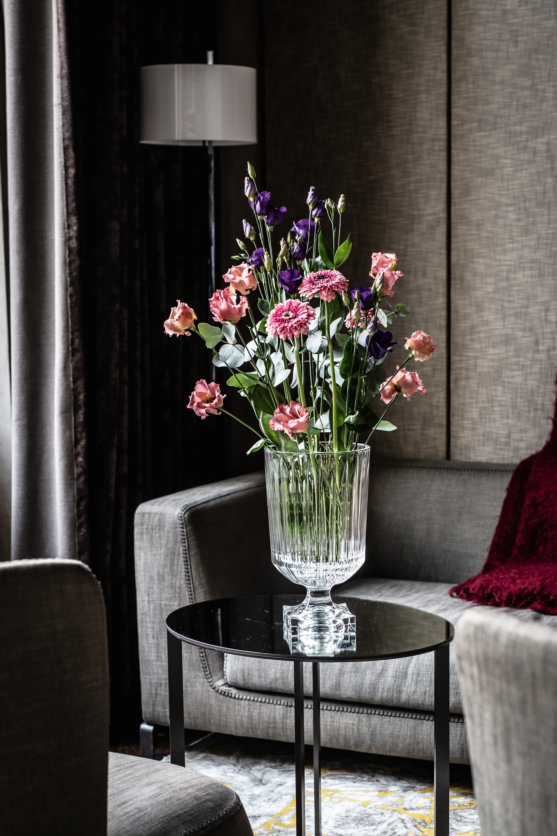 Minerva vaas 32 cm, Transparant Nachtmann