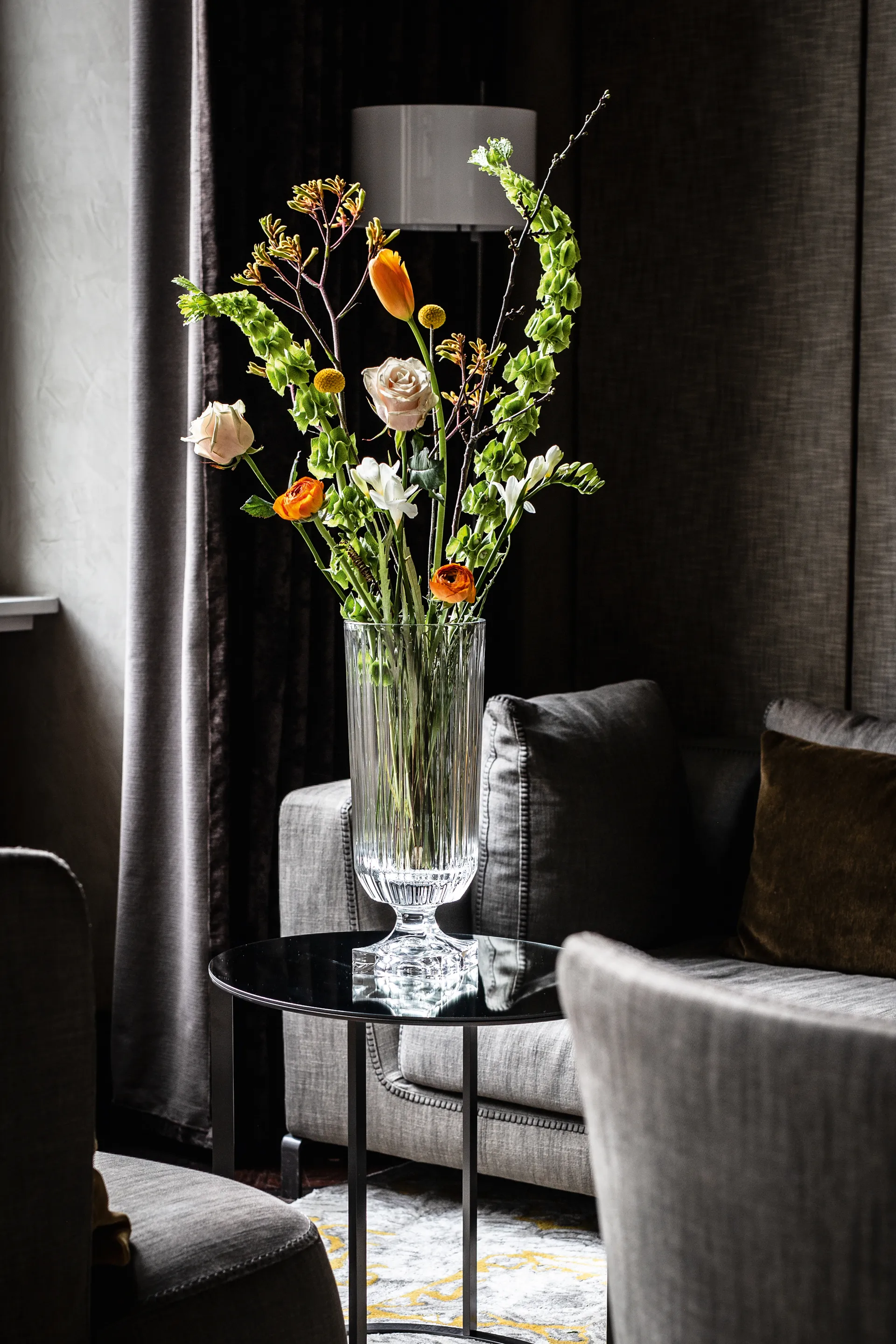 Minerva vaas 40 cm, Transparant Nachtmann