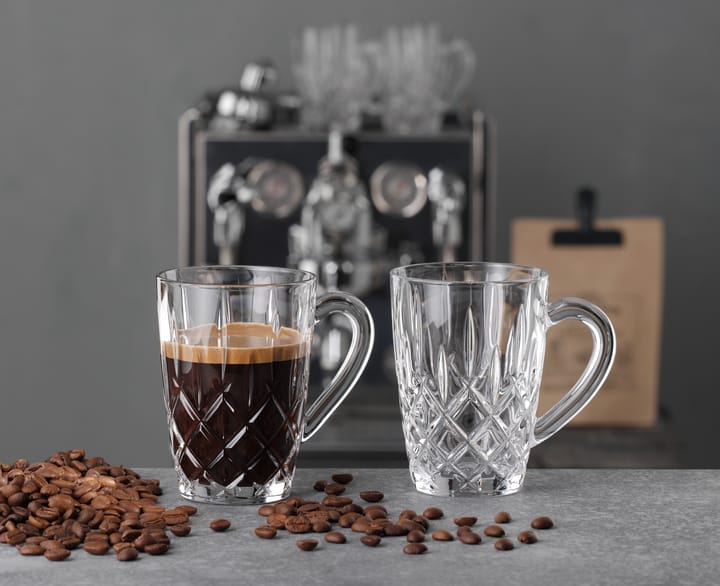 Noblesse Barista Coffeeglas 34,7 cl 2-pack, Clear Nachtmann