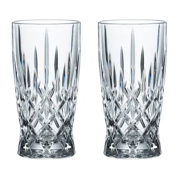 Noblesse Barista Latteglas 35 cl 2-pack - Clear - Nachtmann