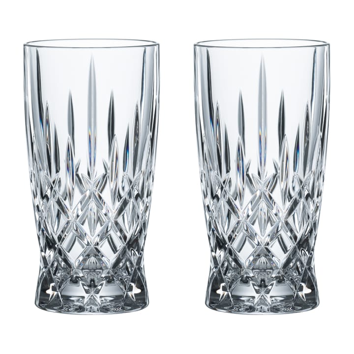 Noblesse Barista Latteglas 35 cl 2-pack - Clear - Nachtmann