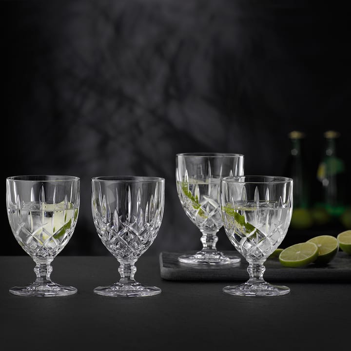 Noblesse glazen op voet 23 cl 4-pack, Helder Nachtmann