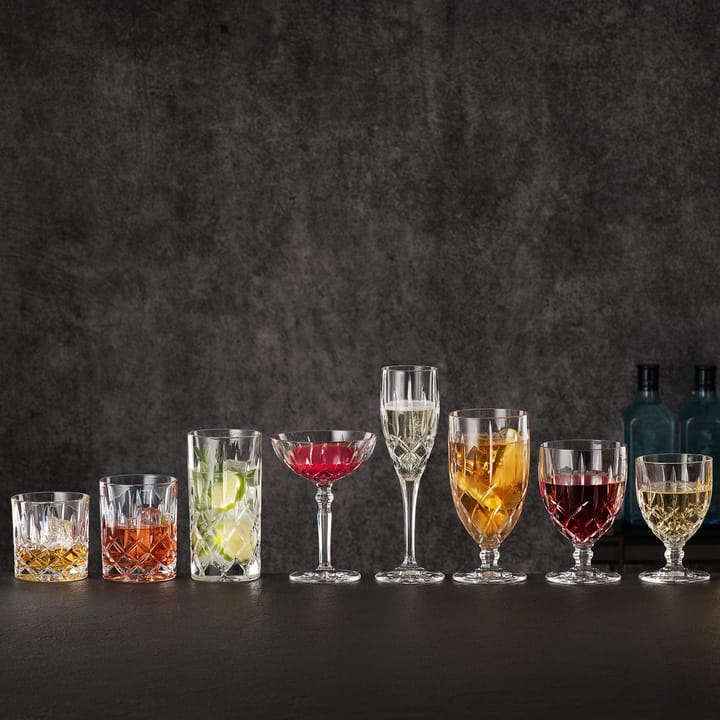 Noblesse glazen op voet 23 cl 4-pack, Helder Nachtmann