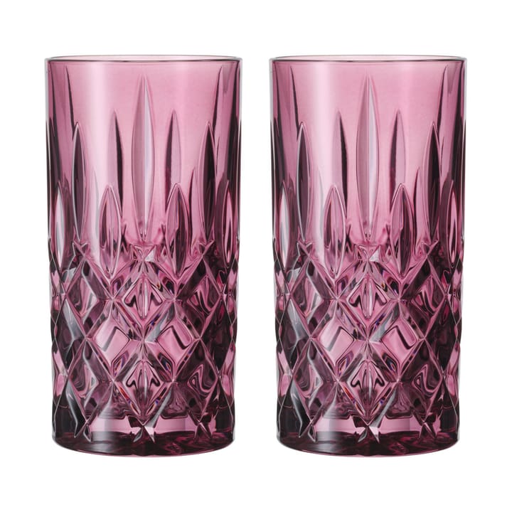 Noblesse Longdrink glas 39,5 cl 2-pack - Berry - Nachtmann