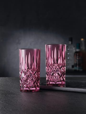Noblesse Longdrink glas 39,5 cl 2-pack - Berry - Nachtmann