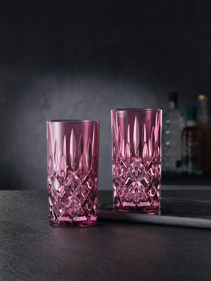 Noblesse Longdrink glas 39,5 cl 2-pack, Berry Nachtmann
