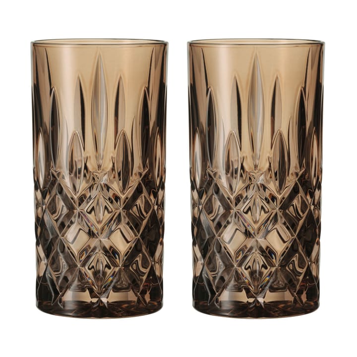 Noblesse Longdrink glas 39,5 cl 2-pack - Tobacco - Nachtmann