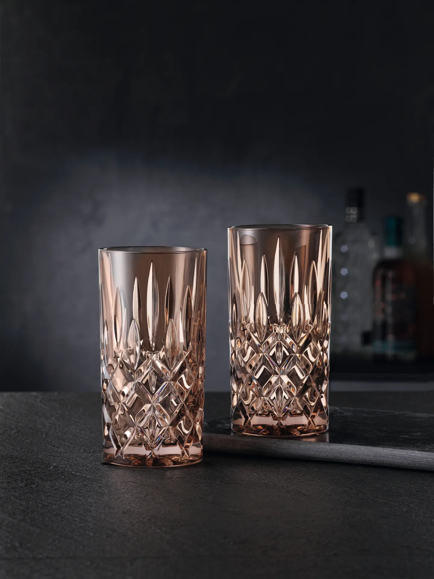 Noblesse Longdrink glas 39,5 cl 2-pack, Tobacco Nachtmann