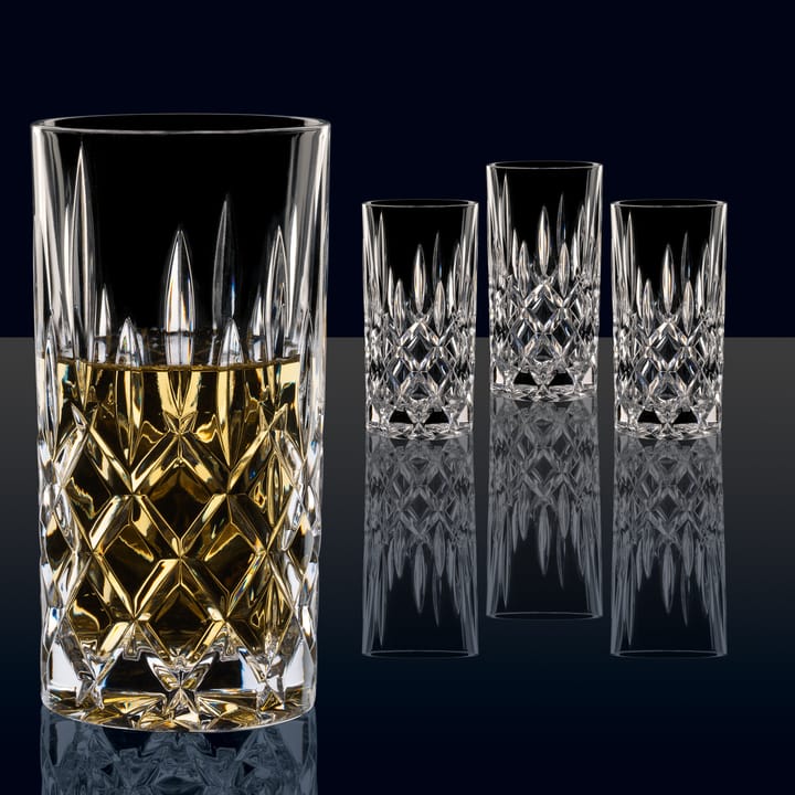 Noblesse longdrinkglas 37,5 cl, 4 stuks, 37,5 cl Nachtmann