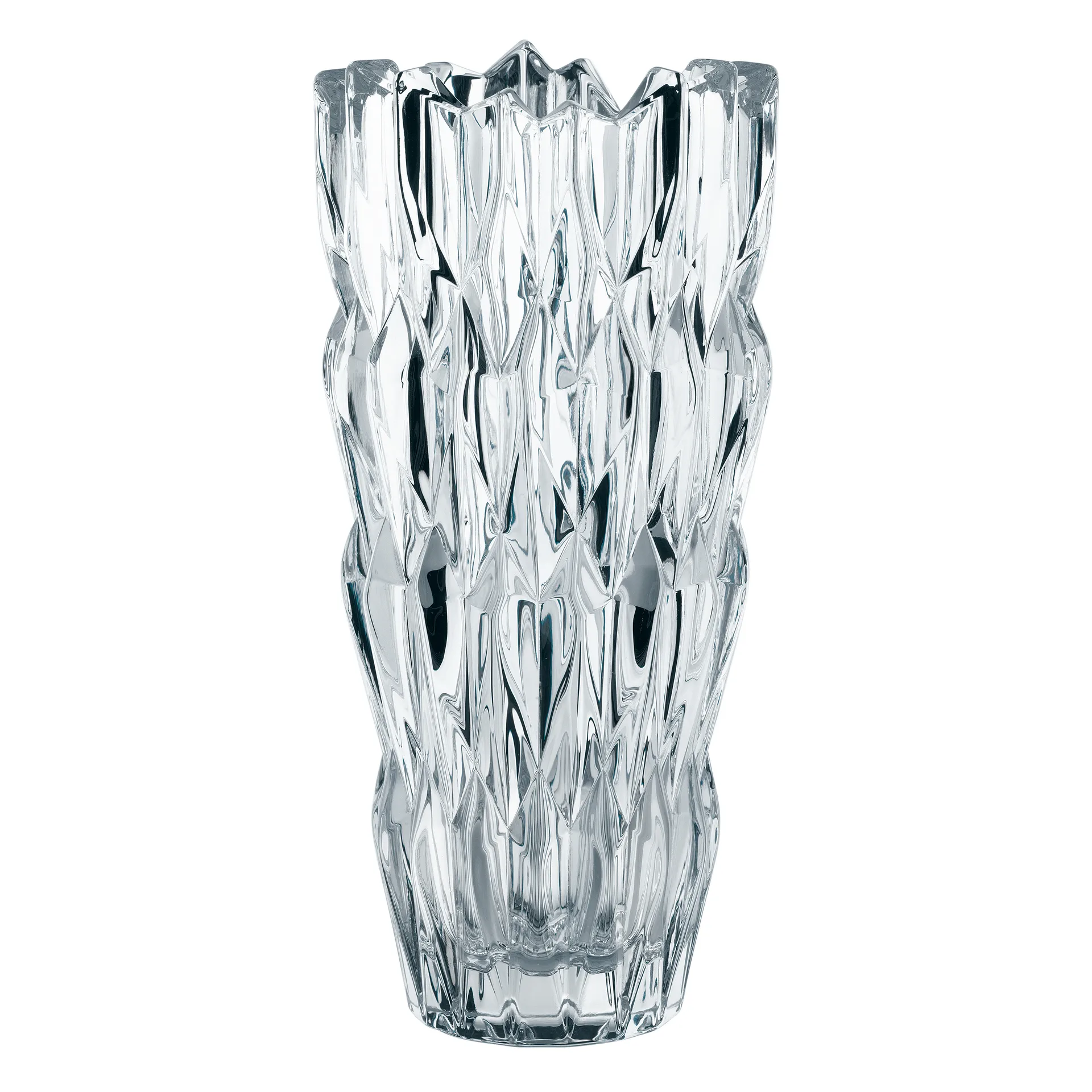Quartz vaas 26 cm, Helder Nachtmann