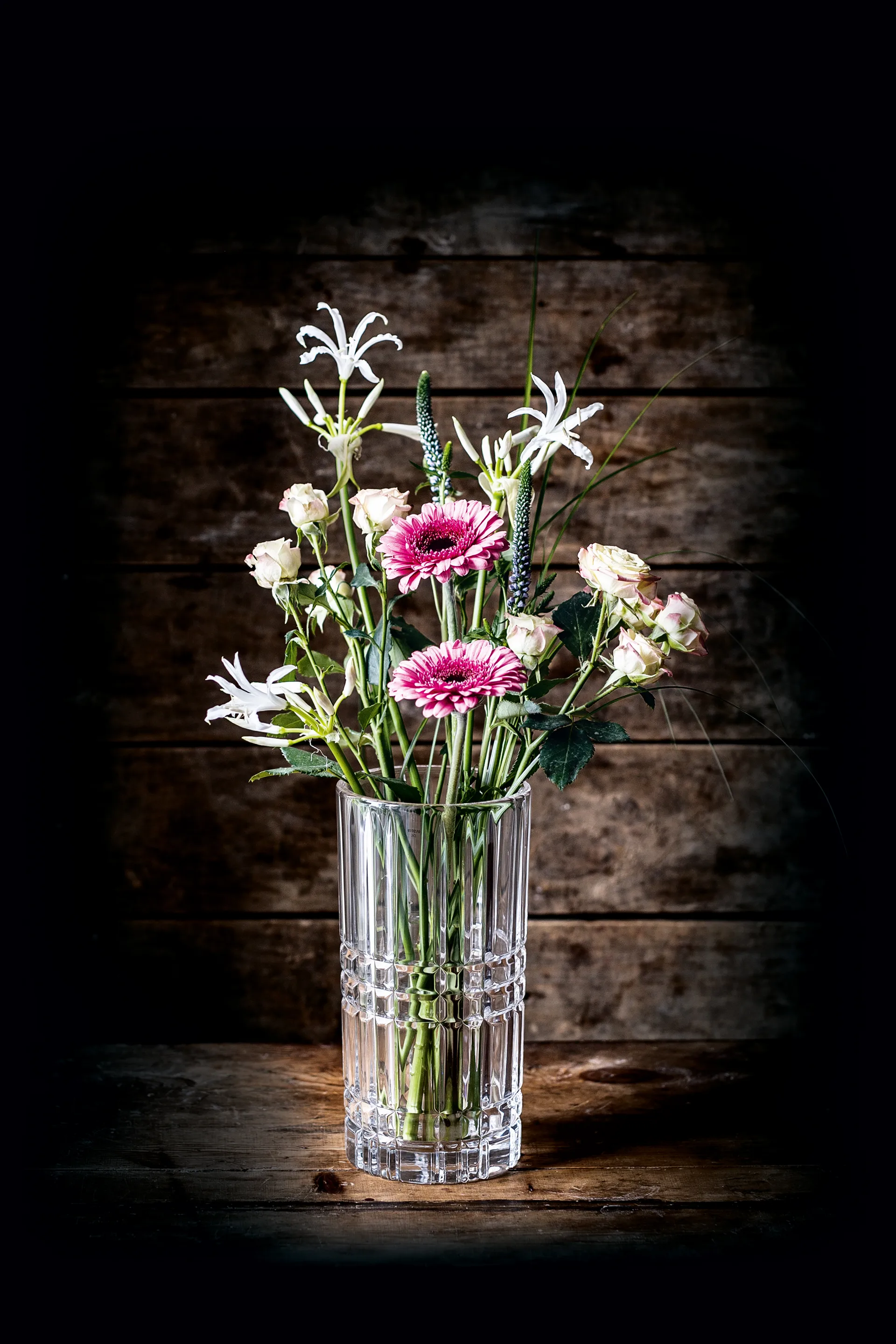 Square vaas, Kristalglas, 23 cm Nachtmann