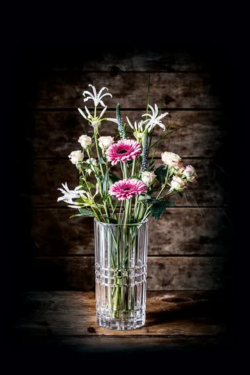 Square vaas - Kristalglas, 23 cm - Nachtmann