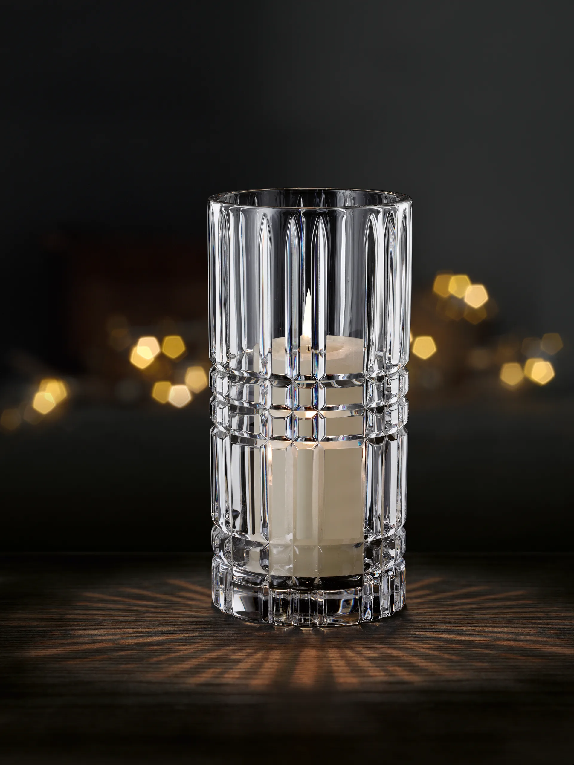 Square vaas, Kristalglas, 23 cm Nachtmann