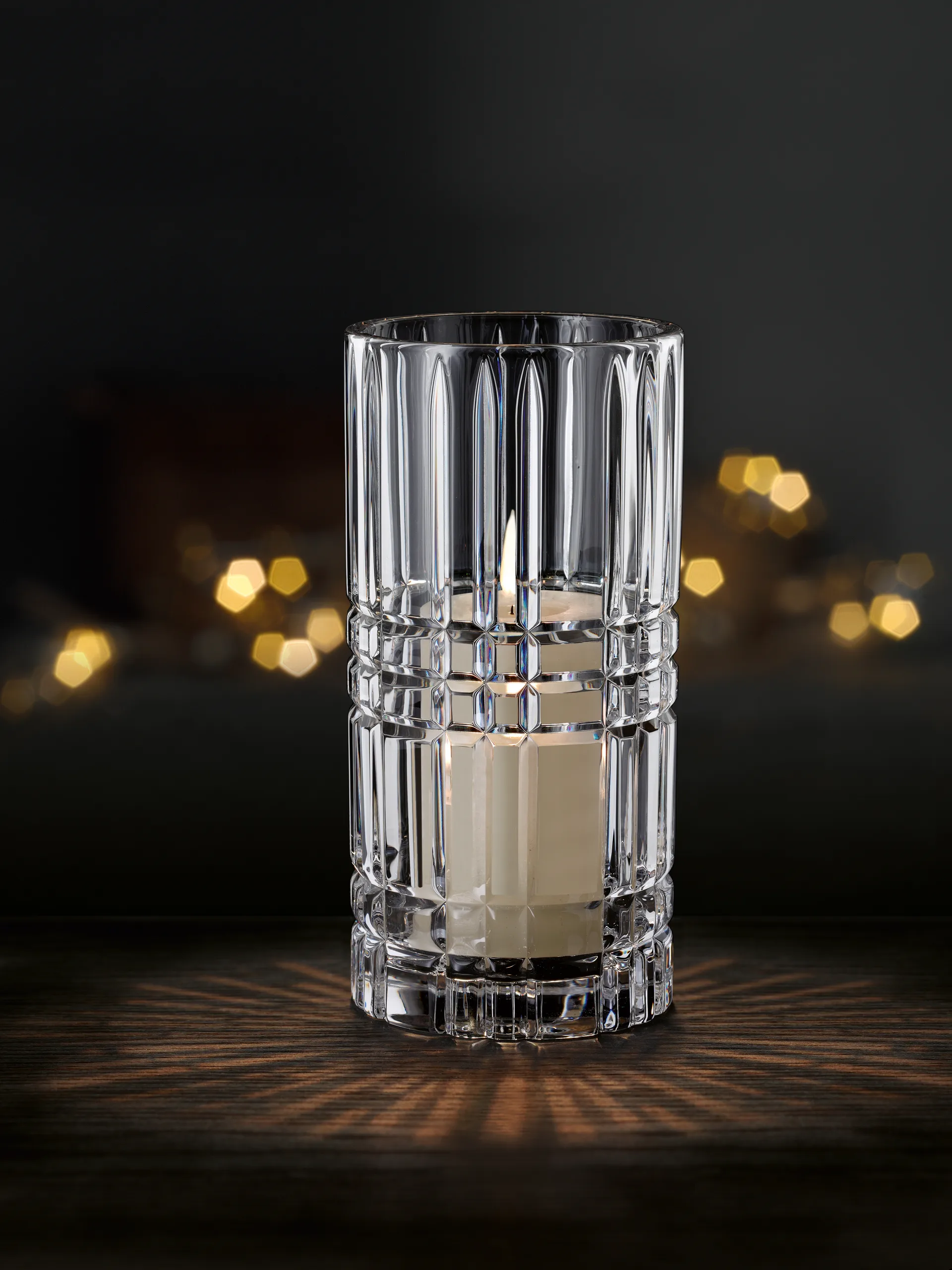 Square vaas, Kristalglas, 28 cm Nachtmann