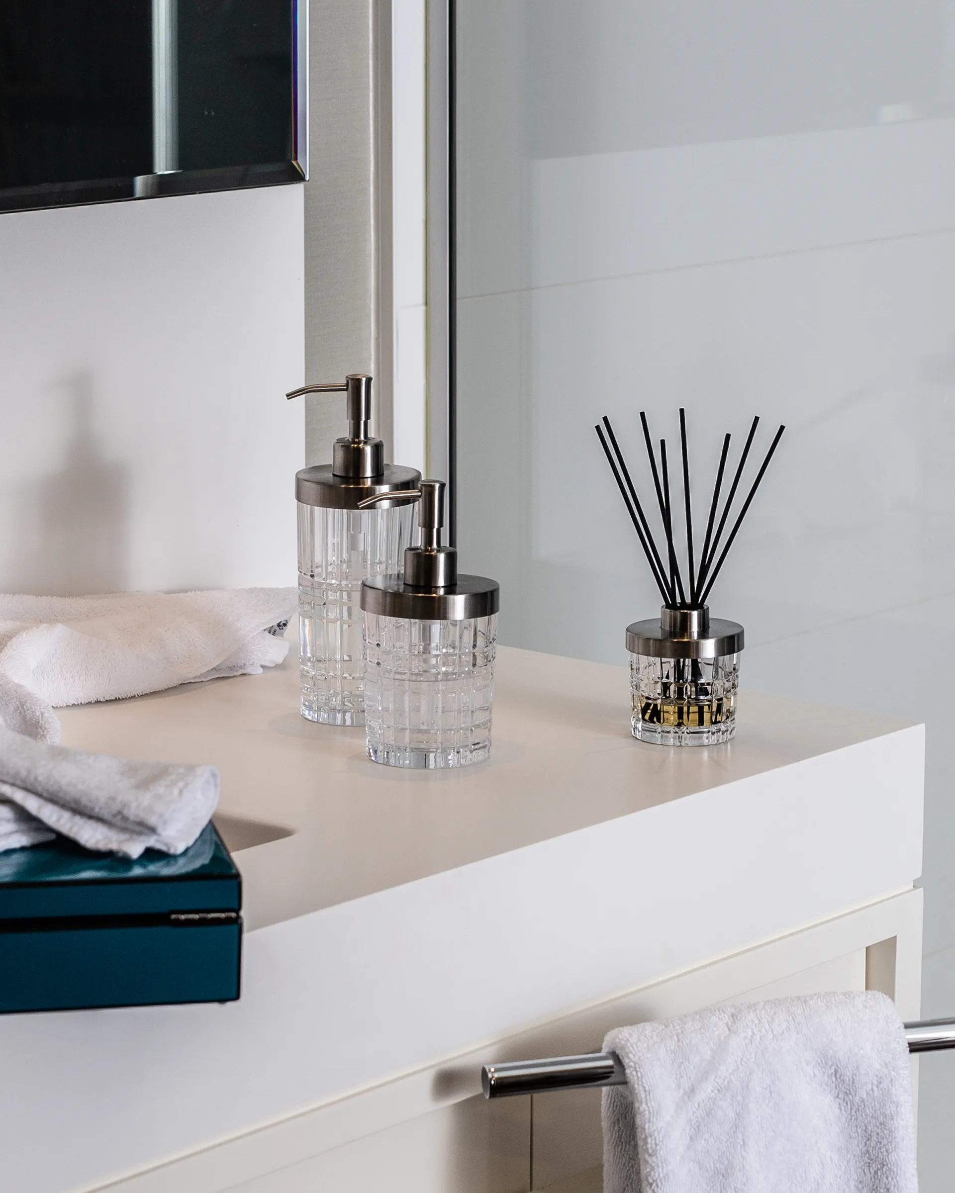 Square zeeppompje 16,5 cm, Transparant Nachtmann