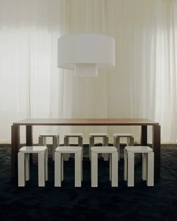Atlas kruk - Crème - New Works