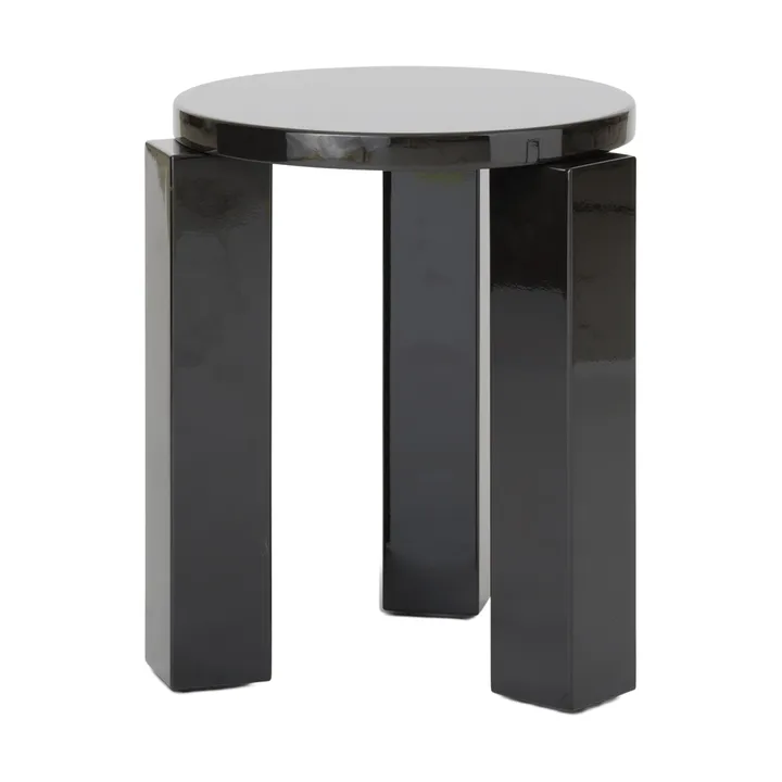 Atlas ronde kruk - Espresso, Ø36x44 cm - New Works