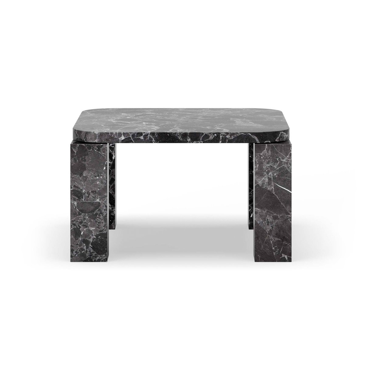 New Works Atlas salontafel 60x60 cm Costa black marble