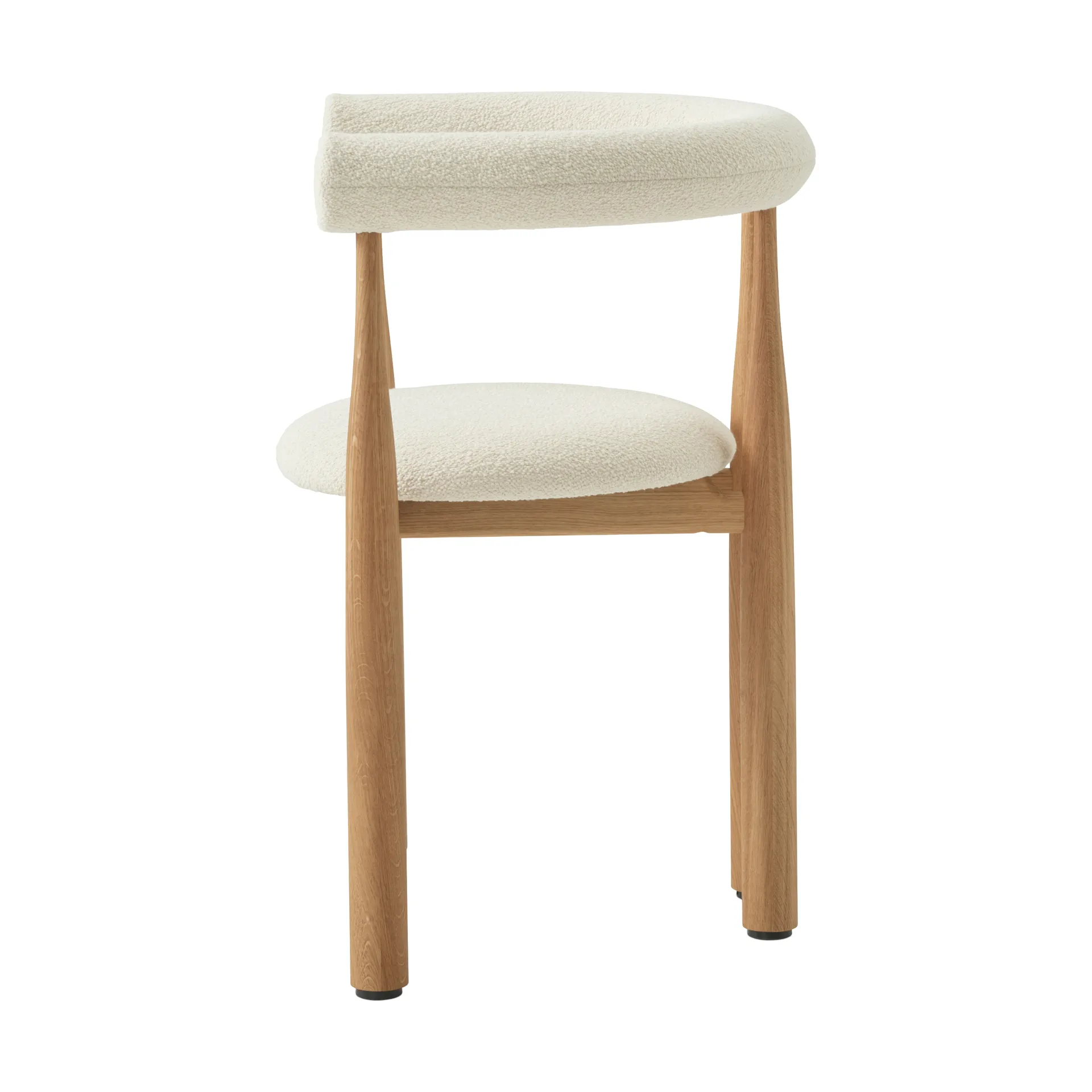 Bukowski armstoel bekleed, Oak, Barnum Lana New Works