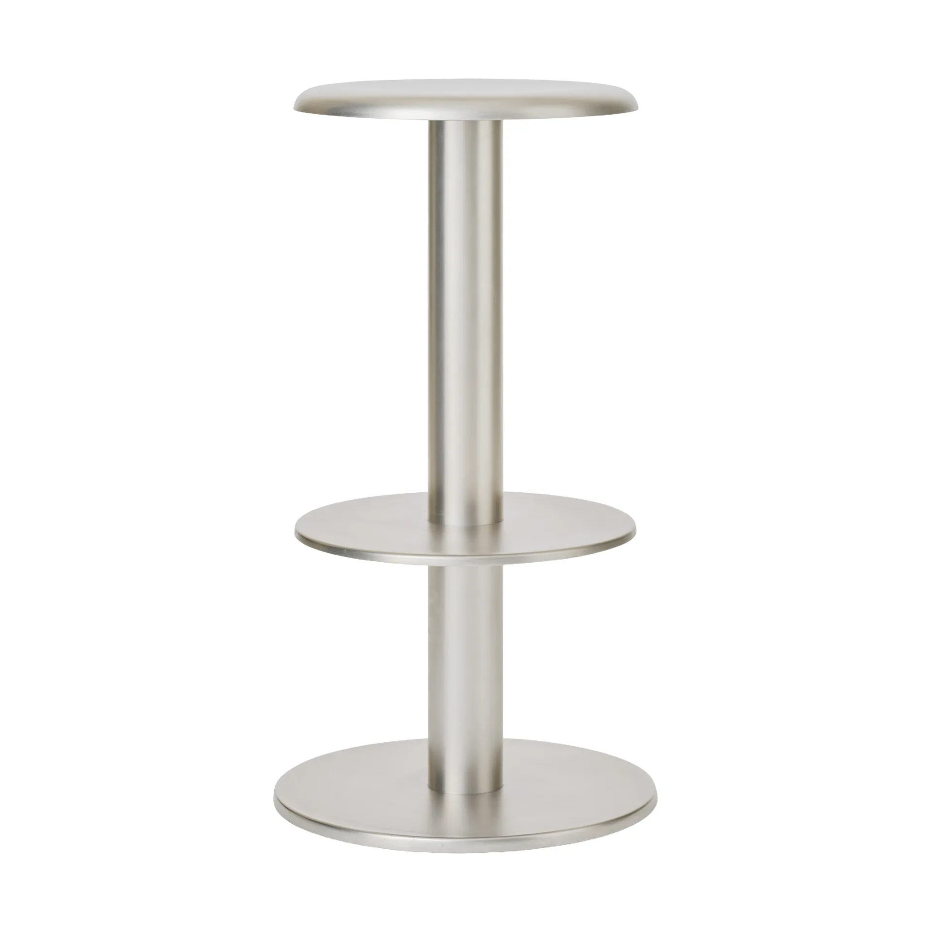Coupe barkruk, Roestvrij staal, 76 cm New Works