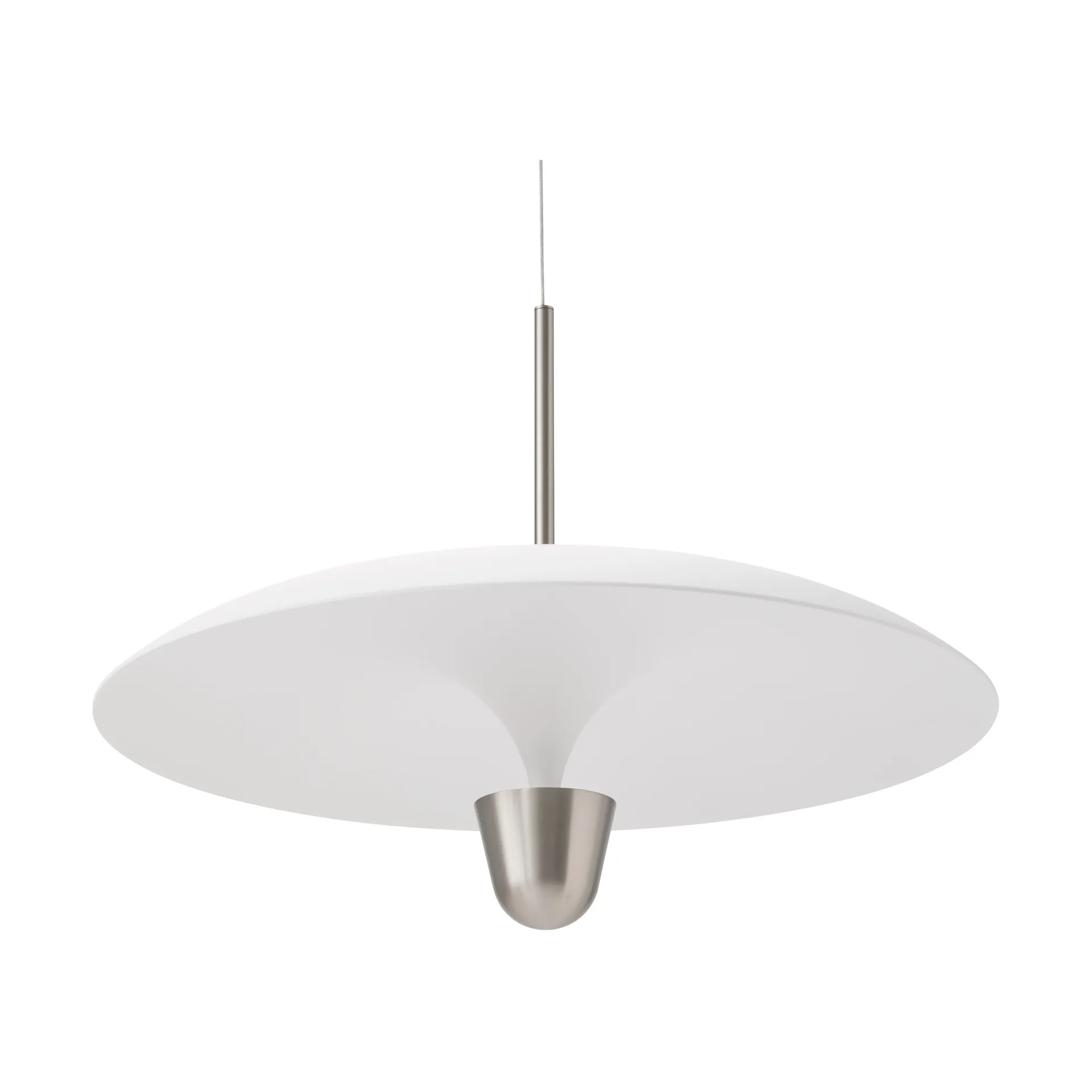 Kantarell hanglamp Ø55 cm, Nickel Plated New Works