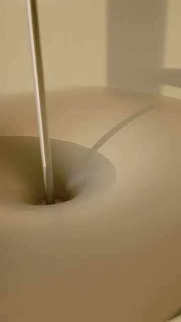 Kantarell hanglamp Ø60 cm - Nickel Plated - New Works