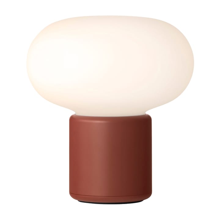 Karl-Johan tafellamp portabel, Earth red New Works