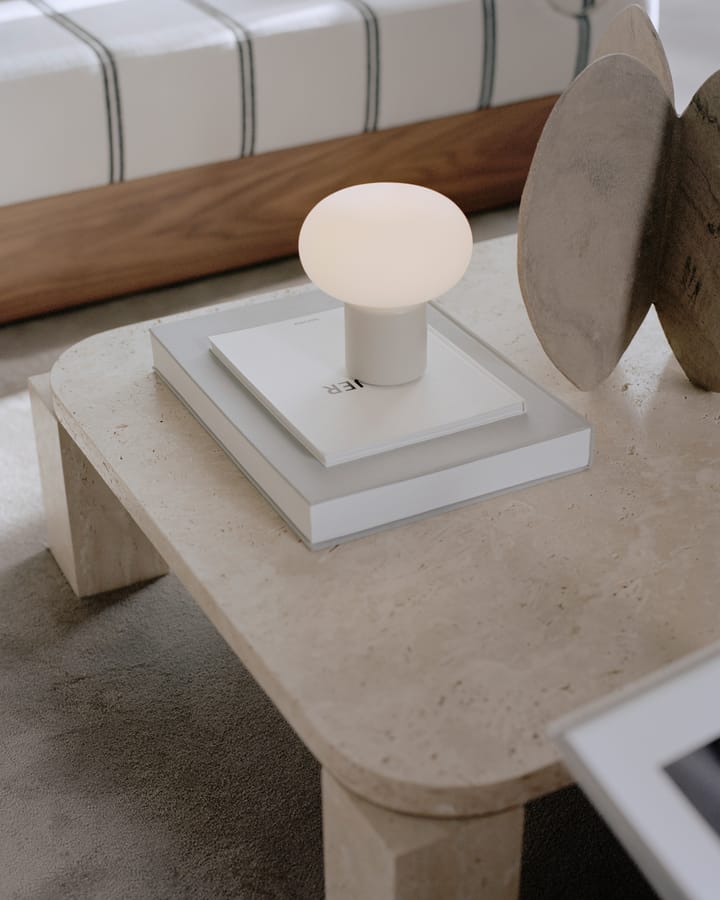 Karl-Johan tafellamp portabel, Light grey New Works