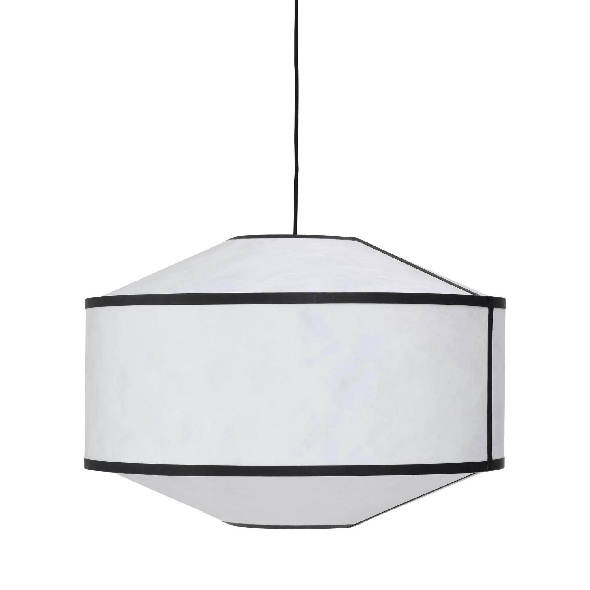 Kite hanglamp Ø65 cm, White-black New Works