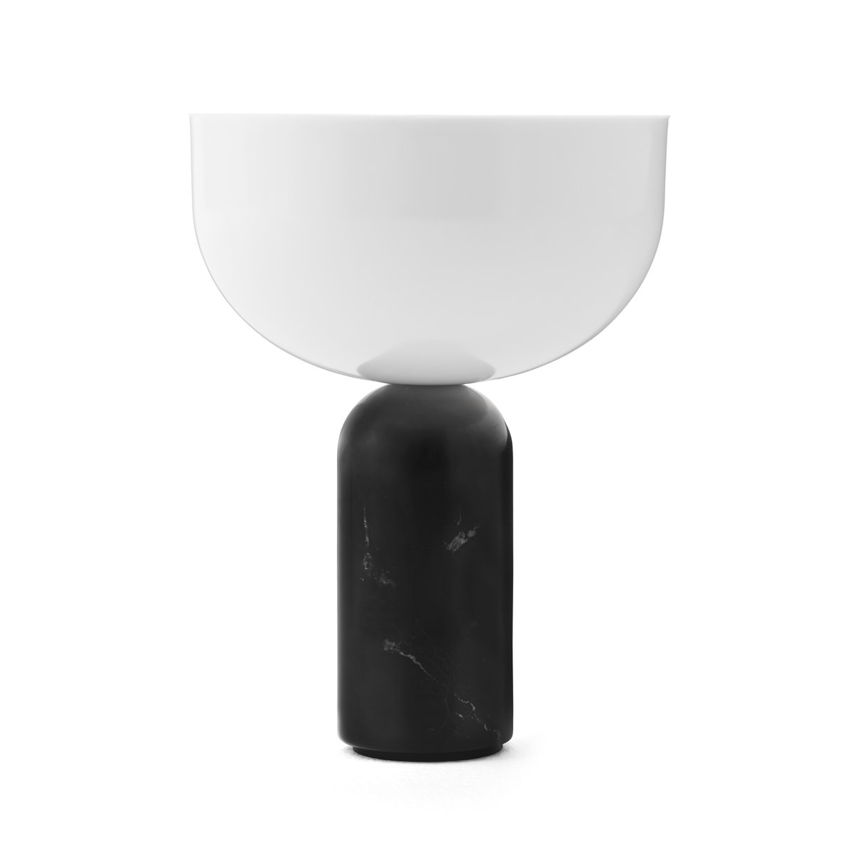 New Works Kizu portable tafellamp Black marble
