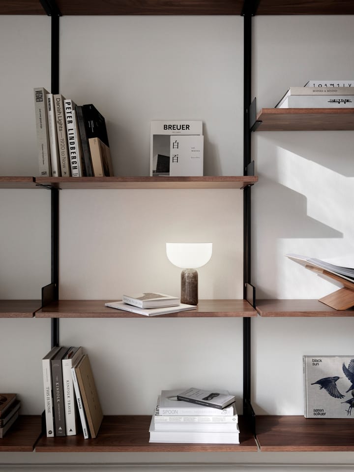 Kizu portable tafellamp, Gris du marais New Works