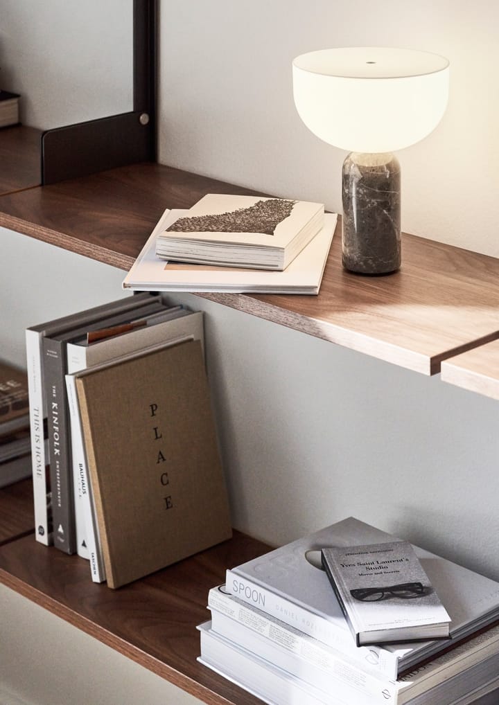 Kizu portable tafellamp, Gris du marais New Works