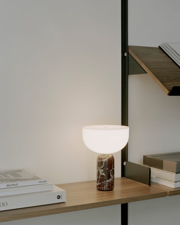 Kizu portable tafellamp - Rosso Levanto - New Works