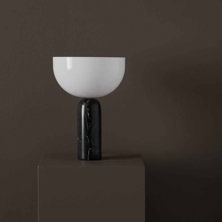 Kizu tafellamp small, Black marble New Works
